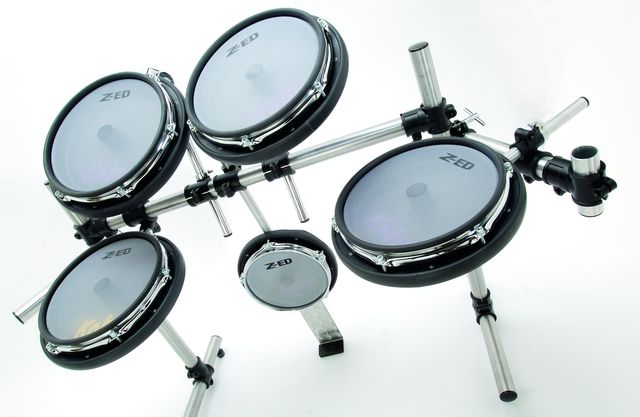 The ability to vary the tension of the pad surfaces gets you closer to the feel of a ‘real’ kit than rubber pads